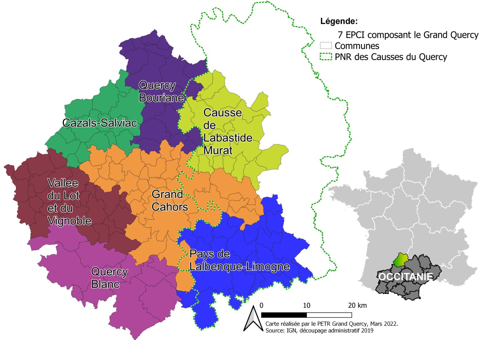 Pôles d'Équilibre Territoriaux et Ruraux - PETR Grand Quercy